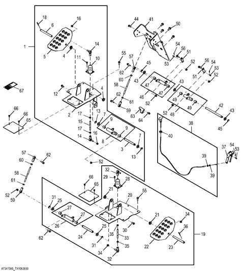 john deere skid steer foot controls|john deere skid steer h pattern.